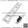 72" X 15" 6500 LBS ALUMINUM Hook Ramp CAR TRUCK TRAILER auto hauler TRACTOR Pair - Image 2