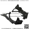 Black Front Bumper Inner Side Bracket 2Pc For 2016-2018 Chevrolet Silverado 1500 - Image 3