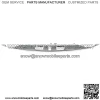Rear License Garnish Chrome Trim Trunk Molding Fit For 16 17 Honda Accord Sedan - Image 2