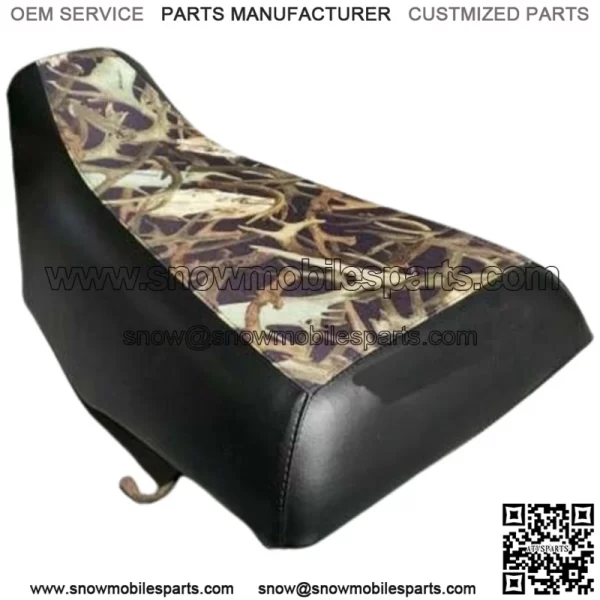HONDA TRX300 Fourtrax Seat Cover in HORNZ & BLACK Camo Marine Grade Skin  (ST) (For: Honda)