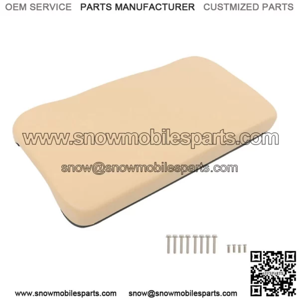 Golf Cart Front Seat Bottom Assembly For Club Car Precedent 2004-Up Replacement - Image 3