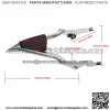 16" Tall Backrest Sissy Bar For Touring CVO Road Street Glide Road King 09-20 - Image 3