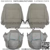 For 2003-2008 2009 Toyota 4Runner Front Passenger Driver Seat Cover Leather Gray - Image 5
