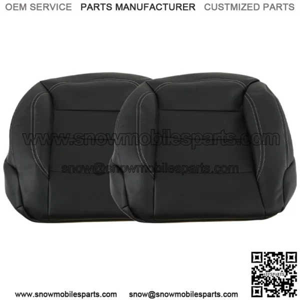 For 2012-15 Mercedes Benz ML350 ML550 Front Seat Cover Black Leather Perforated