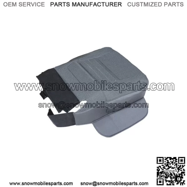 Front Driver Cloth Seat Cover For 2006-09 Dodge Ram 2500 3500 Regular Cab Gray