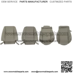 Seat Cover Front Bottom&Lean Gray Leather For Toyota Sequoia 2000-2006 2007