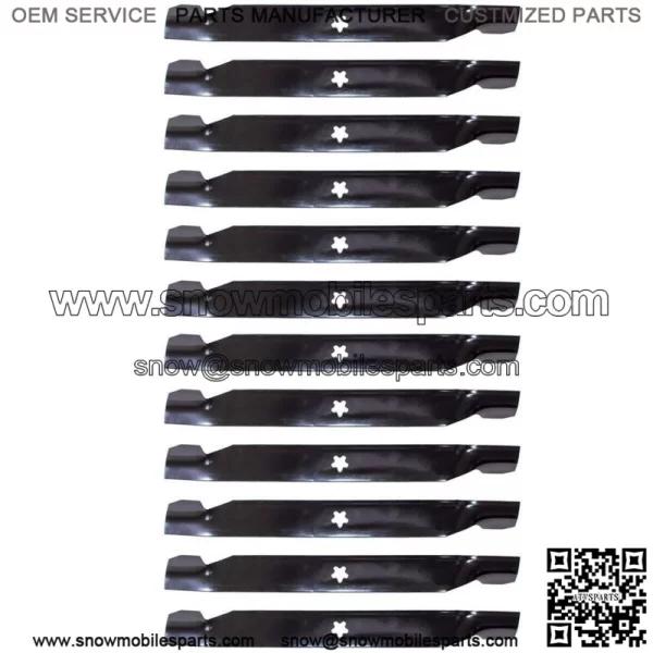 12PK Oregon 42a   Lawn Mower Blades Replacement for Sears Craftsman Poulan AYP A