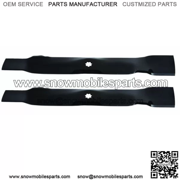 2 Blades for John Deere 42" Deck GY21086 D100 D110 D120 D130 L100 L110-L118