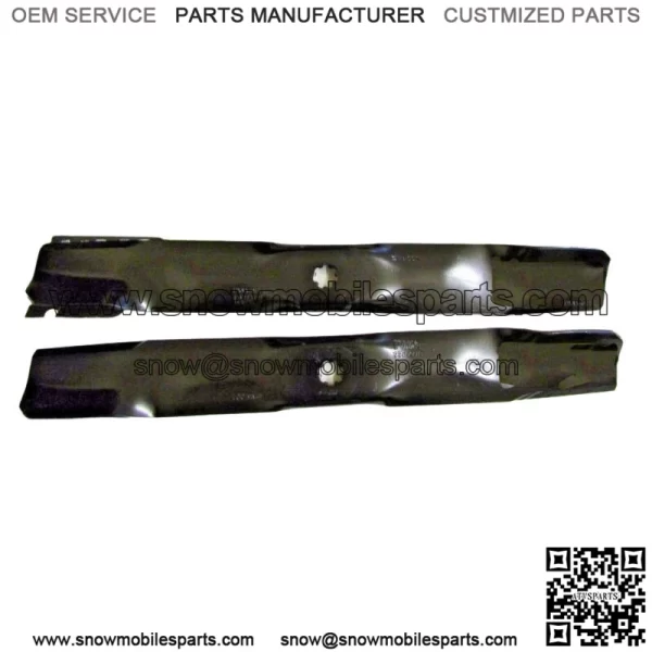 2 blades will fit John Deere M154062 42" DECK D100 D105 D110 D120 D125