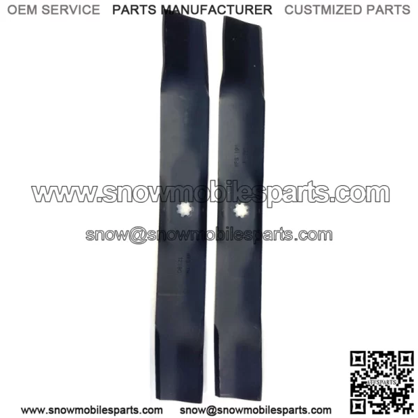 Set of 2 Blades for John Deere 42" Decks Code AM141034