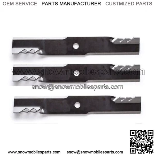 3PK Oregon 396-734 Gator G6 Blade 20-1/2" Replaces John Deere M113878 AM100538