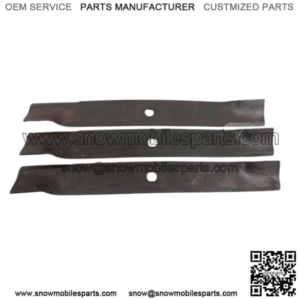 Qty-3 25" John Deere TCU15882 High Lift Blade for 72" Mowers Replaces M143749