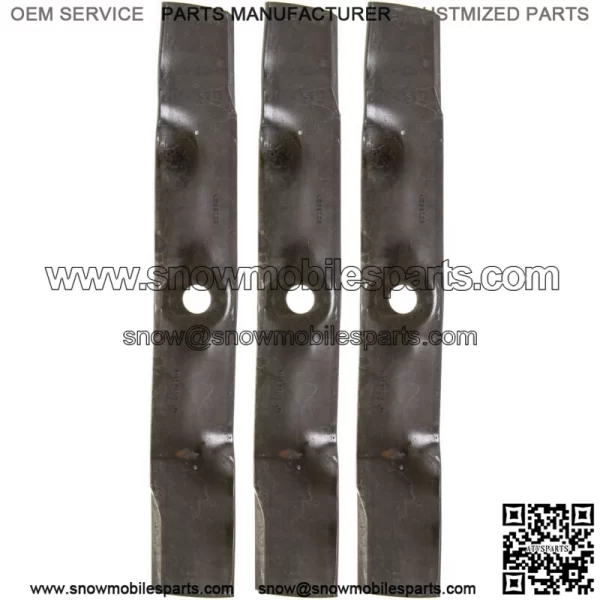 John Deere UC22009 Mower Blades 3-Pack 48" Deck GX 325 355 X 300 320 LT 180 Z425