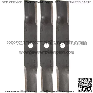 John Deere TCU21475 48" Deck 3-Pack Blade Z820A Z915B Z920 Ztrak Lawn Mowers