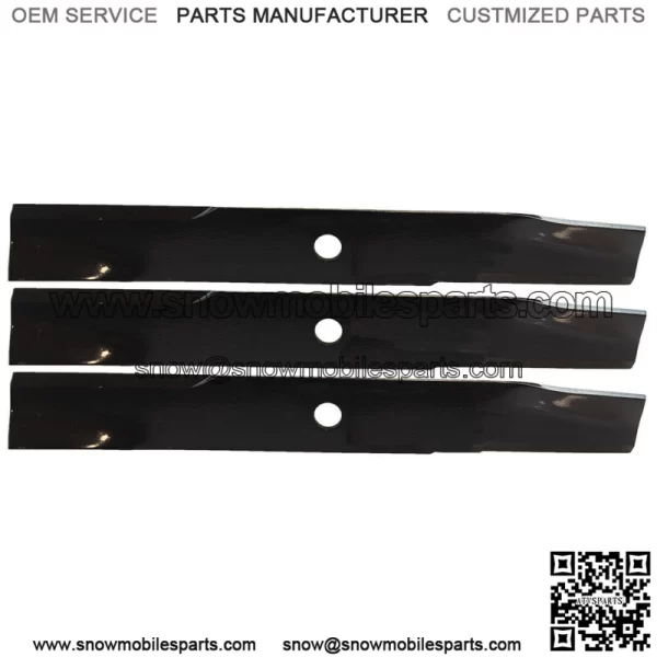 Oregon 91-389 Hi-Lift Blade for John Deere STX 38 46 LT166 Yard Tractors 3-PACK