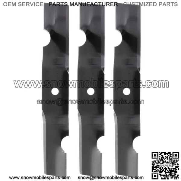 John Deere TCU34166 48" Deck 3-Pack Mower Blade 648R Quik-Trak 48" Lawn Mowers