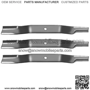 3pk Blades for Woods Hesston 31359 RM59 RM500 L59 F35 RM-59 Yazoo 3 for 60"