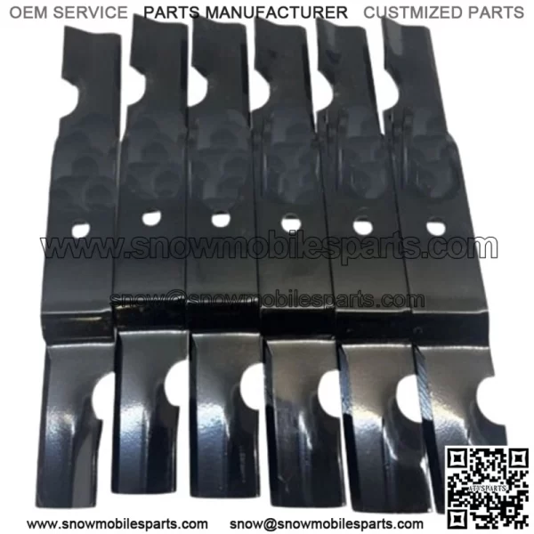 6-Pack New Mulching Blade for Wright Mfg.Stander  for 52" deck 330-874