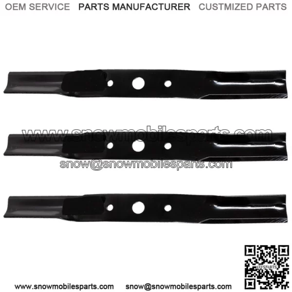 3PK Oregon 91-585 Mower Blades for Woods 1008199 72" RD7200 PRD7200 RD72