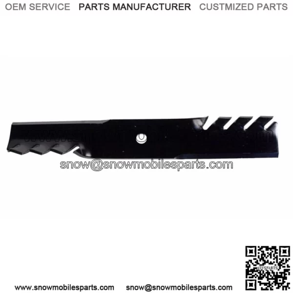 3 Gator Toothed Mulching Mower Blades fit Gravely ZT 00273000 04919100 48" Deck - Image 2