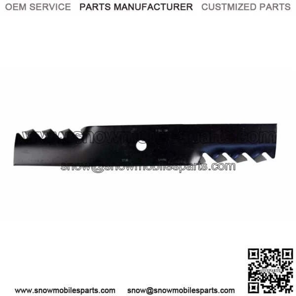 3 Gator Toothed Mulching Mower Blades fit Gravely ZT 00273000 04919100 48" Deck - Image 3