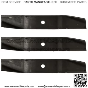 3PK OEM Ariens Gravely 1540 1844 1944 2044 Zoom 40 44 48 52" Deck Mower Blades