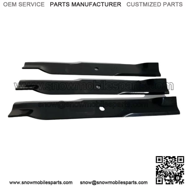 3 BLADES Fits ZTHD GRAVELY 60" WELDED DECKS BLADES