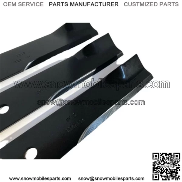 3 BLADES Fits ZTHD GRAVELY 60" WELDED DECKS BLADES - Image 2