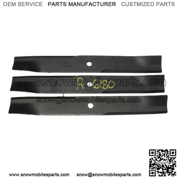 3 BLADES Fits ZTHD GRAVELY 60" WELDED DECKS BLADES - Image 4
