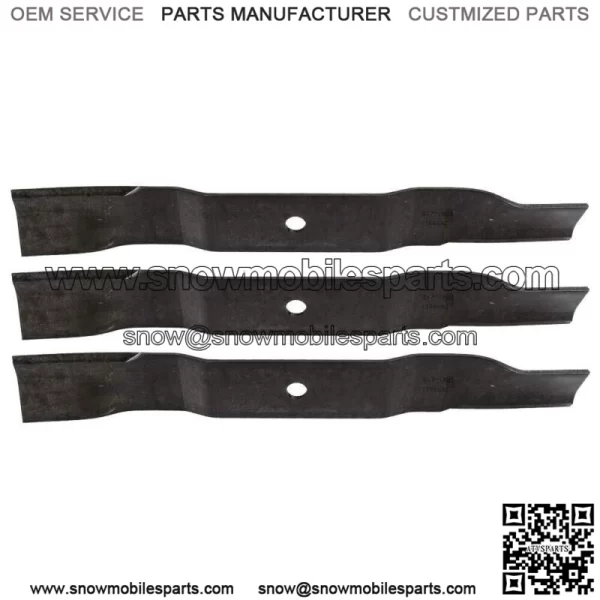 Turn Mower Blades Zero Lawn Ariens 3Pk  Oem Gravely Promaster Applicable