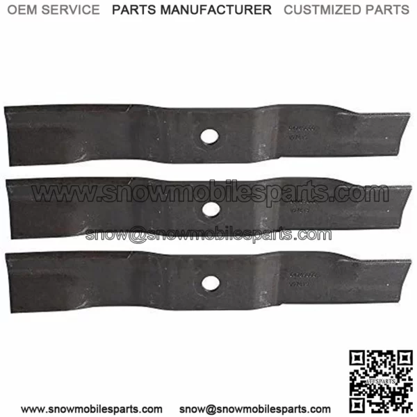 Ariens 3 OEM High Lift Mower Blades Ariens Gravely Pro-Turn 152 w/ 52" Deck 004