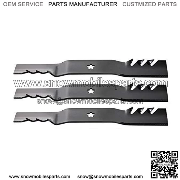 3 PACK NEW OREGON PART # 95-605 GATOR G3 BLADE, 18-7/16" FOR ARIENS HUSQVARNA