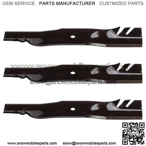 3PK Oregon G5 Gator Blade for 52" Ariens Ikon - 918005, IKON ONYX - 918026
