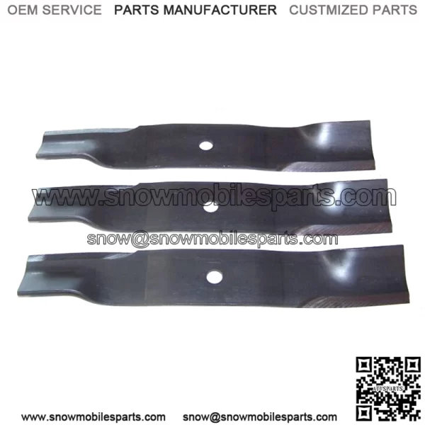 Qty (3) Ariens Gravely 02982000 & 00450200 48" Zero Turn Lawn Mower Blades OEM