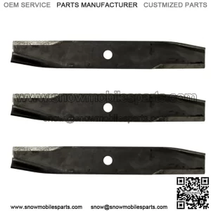 3PK OEM Ariens Gravely Mini ZT 1540 Zoom 1740 1840 03624751 03498400 Mower Blade