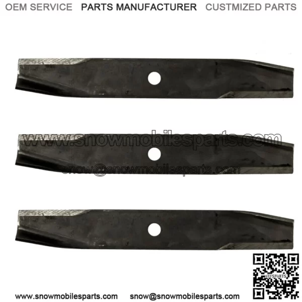 3PK OEM Ariens Gravely Mini ZT 1540 Zoom 1740 1840 03624751 03498400 Mower Blade