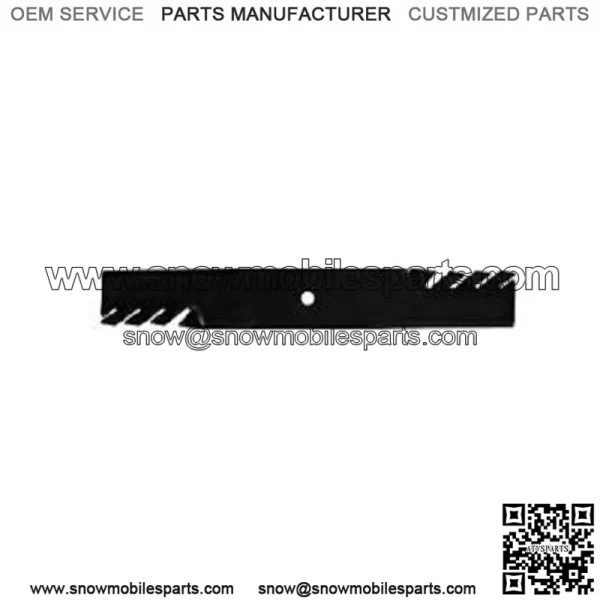 302-717 (3PK) Toothed Hi-Lift Blade 50" Deck Dixie Chopper Toro Ariens