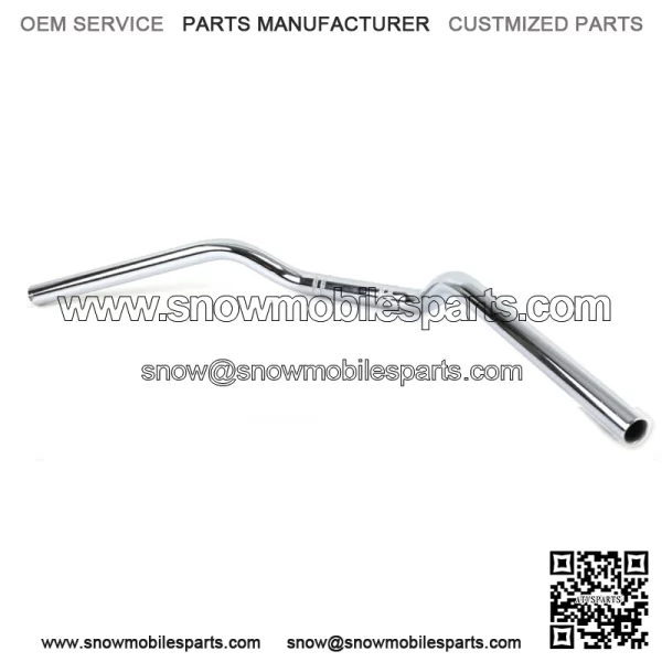 7/8" Handle Bar Tracker Drag Handlebar Chrome For Honda Rancher 350 400 420 ATV (For: Honda)
