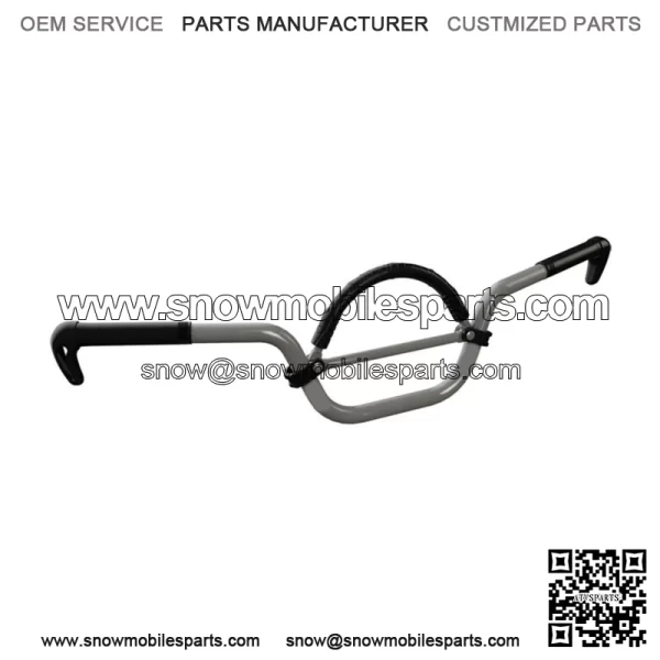 2881236 Mid Rise ProTaper Heated 6" Handlebar Snowmobile RMK 600 800 (For: Polaris)
