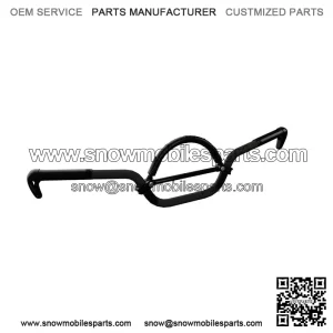 Snowmobile 5" Low Rise RMK Pro-Taper Handlebar Kit - 2883835