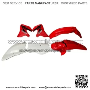 Honda Plastic Body Kit Set XR650R Fenders Panels Shrouds OEM 2007 Graphics set