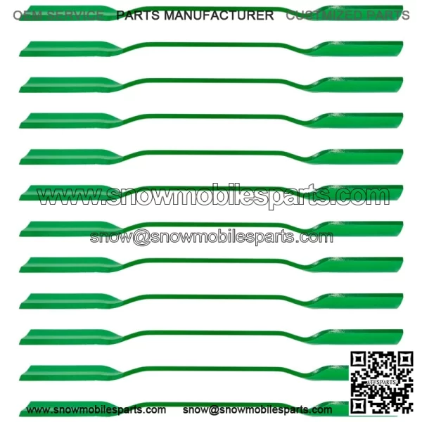 502320 60" Deck Standard Blades for King Kutter RFM-60 RFM60 5' FM Finish Mowers - Image 4