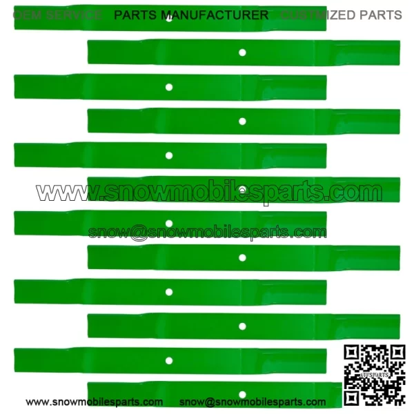 72" Deck Blades for King Kutter RFM-72 RSFM-72 RFM72 RSFM72 Finish Mower - Image 5