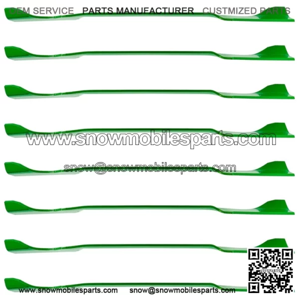 490-110-M112 490110M112 7420499 9420499 42" Deck High Lift Blades for MTD White - Image 4
