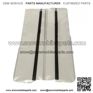 New OEM Honda B-Pillar Door Sash Guide Cover Trim 92-96 Prelude 94-01 Integra