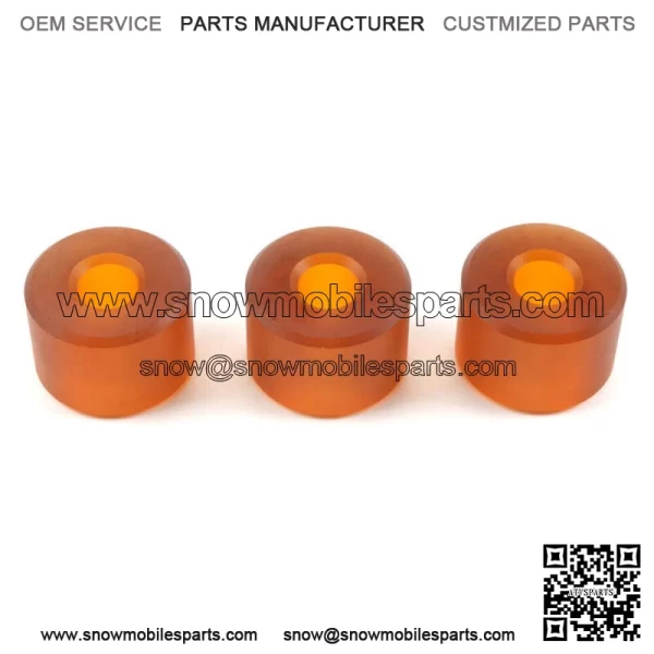3Pcs Car Driven Clutch Rhino Roller Replacement for Can Am Maverick X3 2017-2019