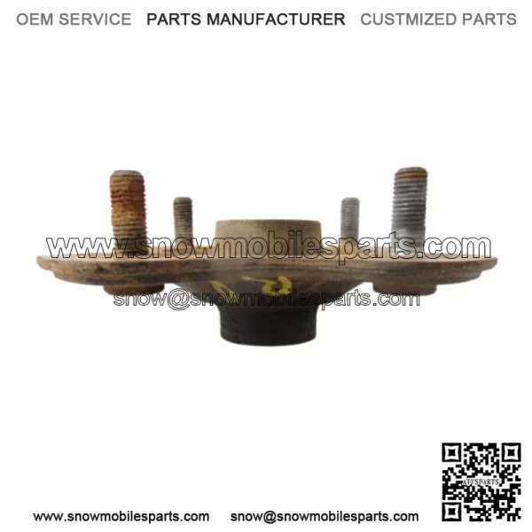 07 Yamaha YFM 660 Grizzly Rear Wheel Hub 5KM-25311-10-00 2003-2008 - Image 2
