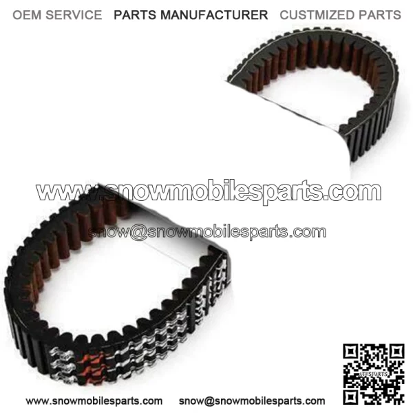 G-Force Drive Belt for Polaris / Bombardier / Ski-Doo Snowmobile 44G4266 (For: Polaris)