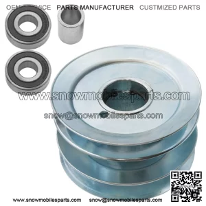 48" Deck Double Pulley Assembly for Cub Cadet 2518-48 GT2186-48 GT2521-48 301