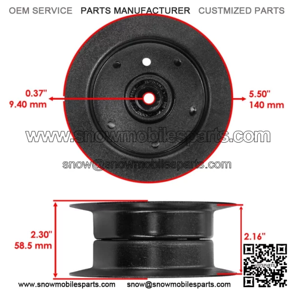 92-7082 78-8250 78-8250-03 Idler Pulley For Toro Lawn Boy - Image 2